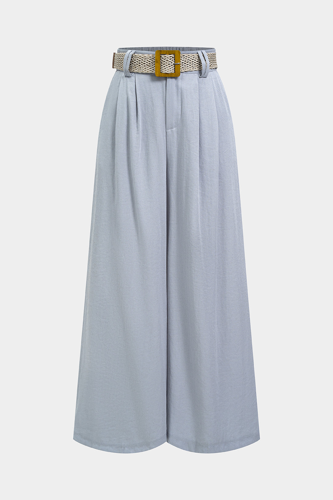 Ilse - Broek met riem en wijde pijpen