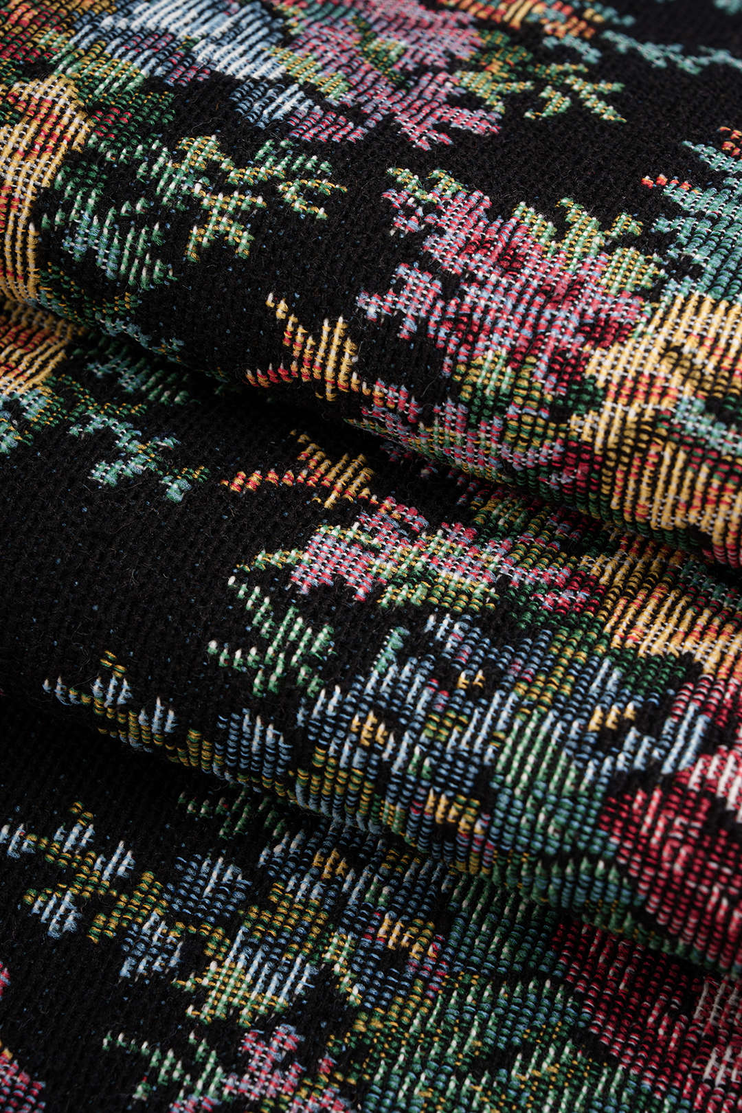 Bloemenprint jacquard broek