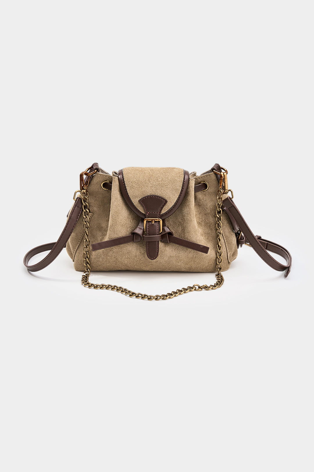 Suède patchwork tas