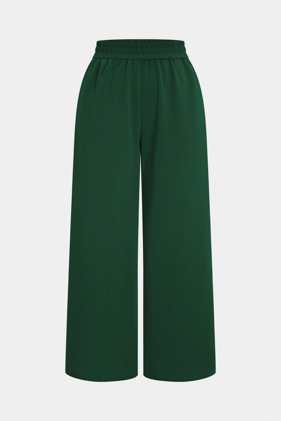 Geplooide pantalon met smokwerk