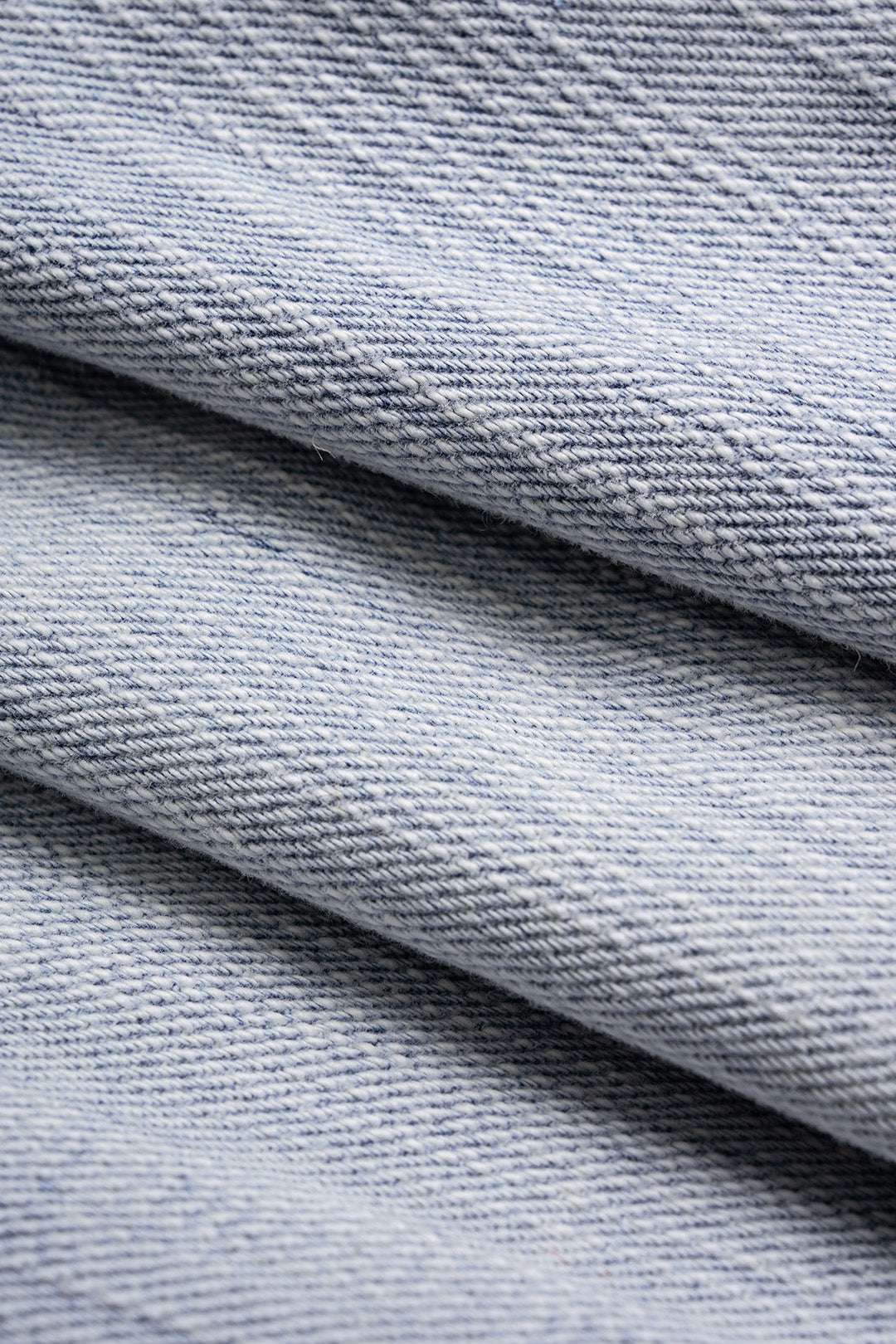 Denim asymmetrische rok met hoge taille en A-lijn