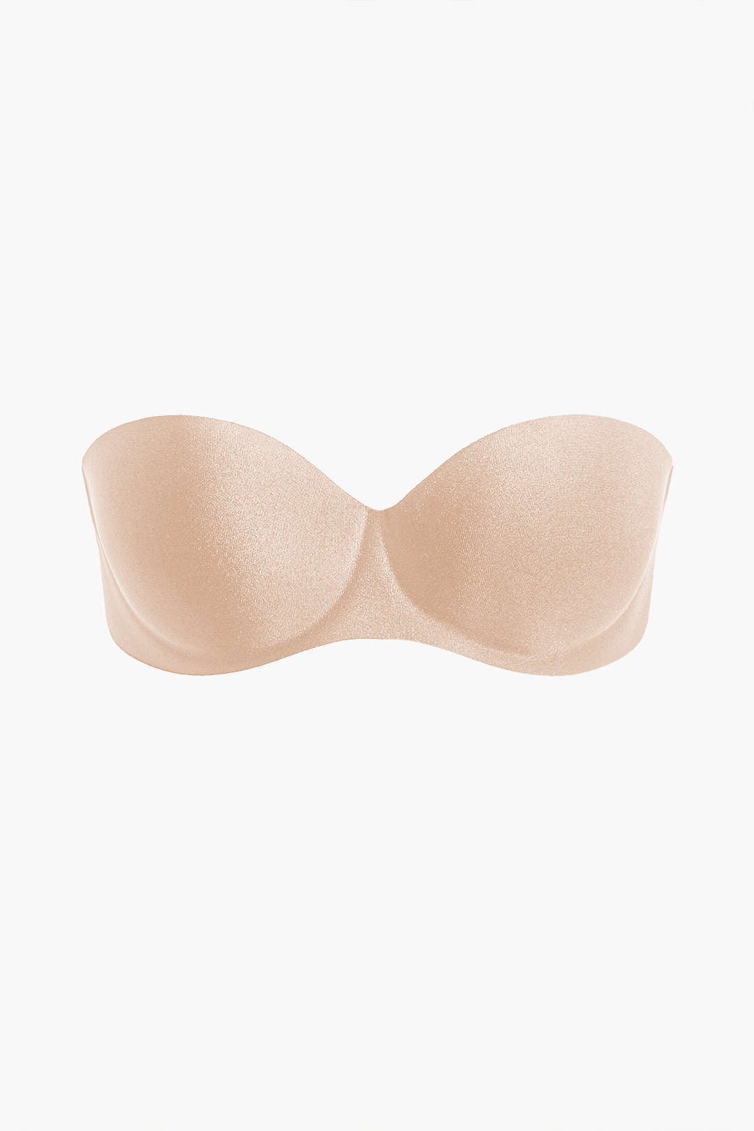 Bustier met strapless pasvorm
