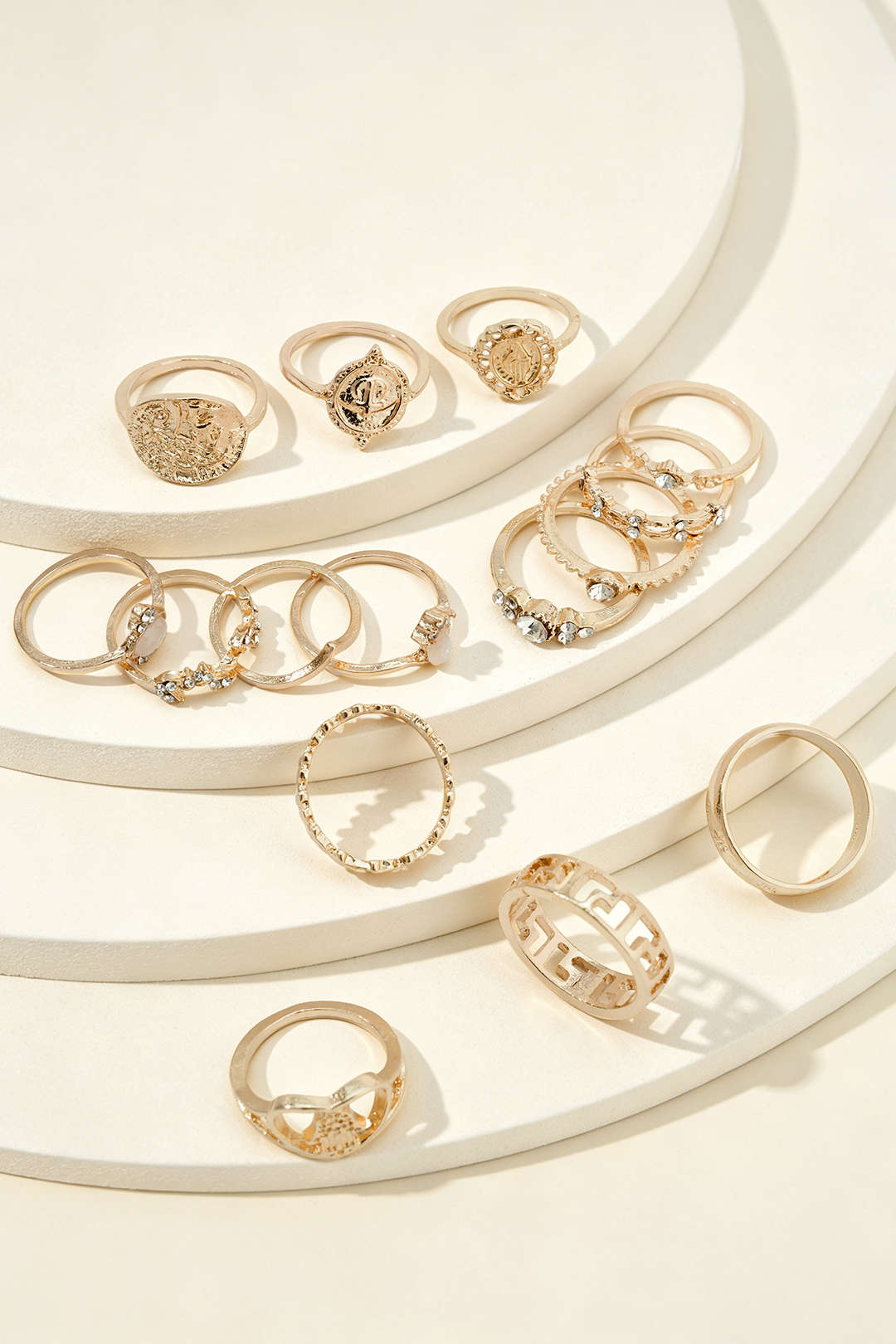 Juul - Ringen met strass