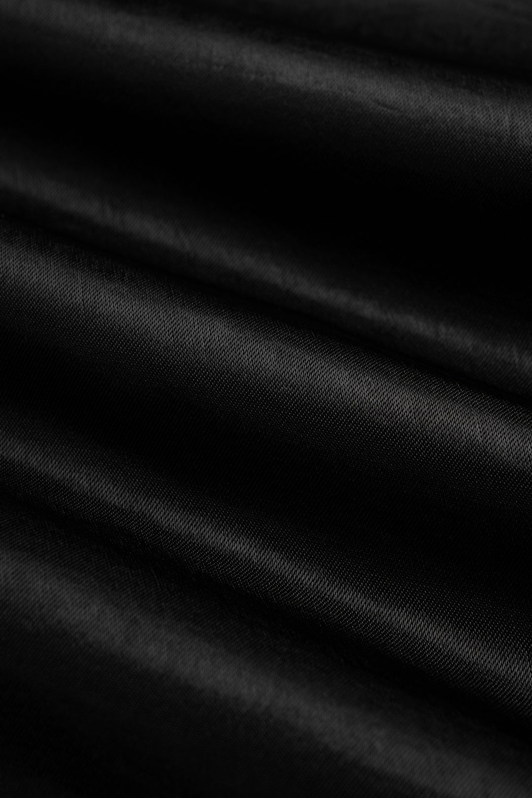 Satijnen patchwork maxirok met kant en hoge taille