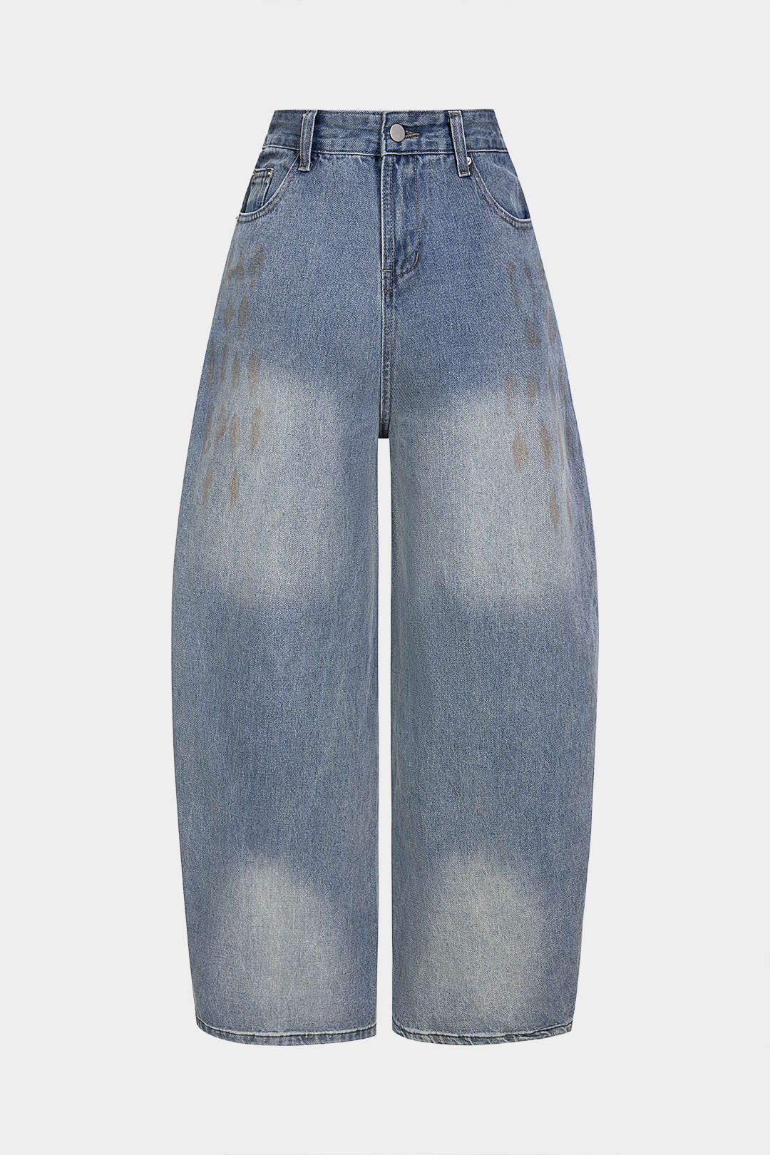 Gwen - Jeans met borduursel en zakken