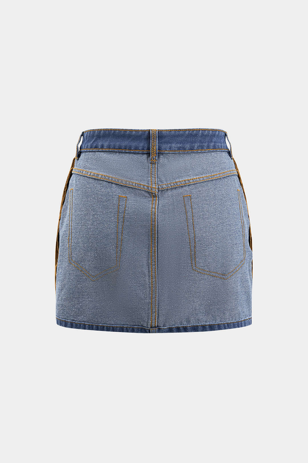 Esmee - Denim minirok met zakken