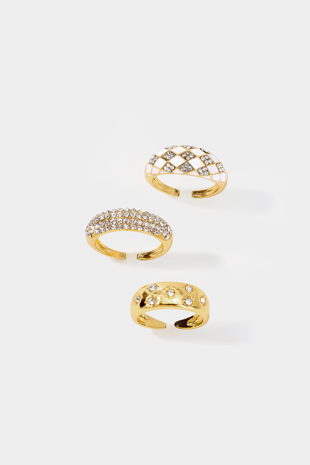 Merel - Ringen met strass