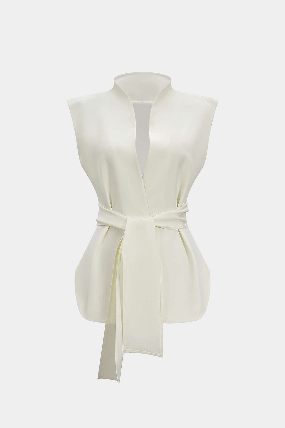 Gilet met knoopdetail