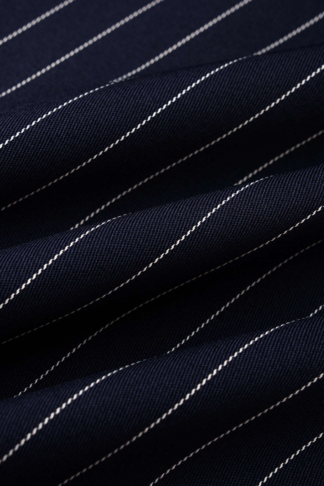 Gestreepte broek met zakken en wijde pijpen
