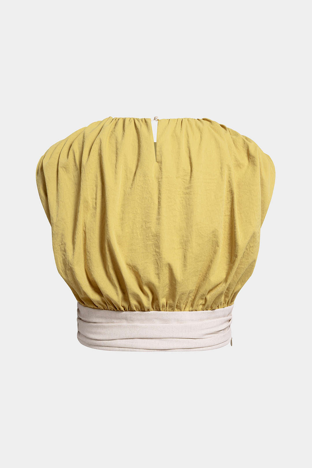 Stella - Tanktop met ronde hals en ruches