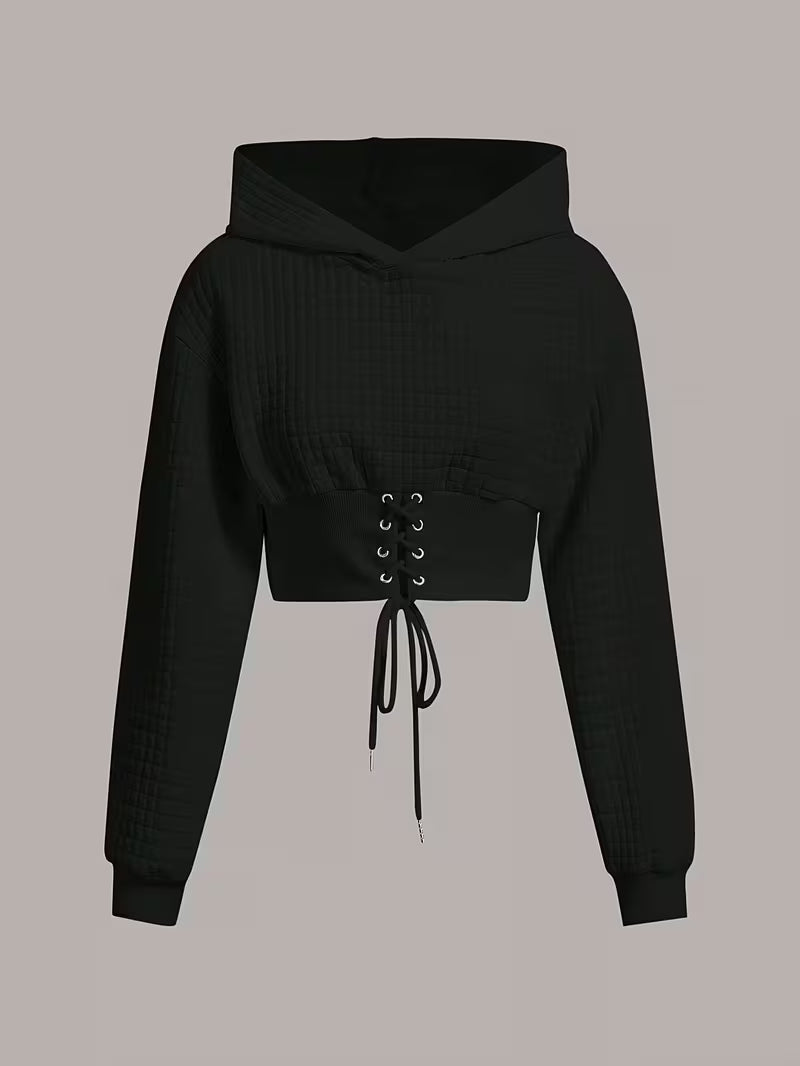 Lasos Trendy Hoodie with Drawstrings