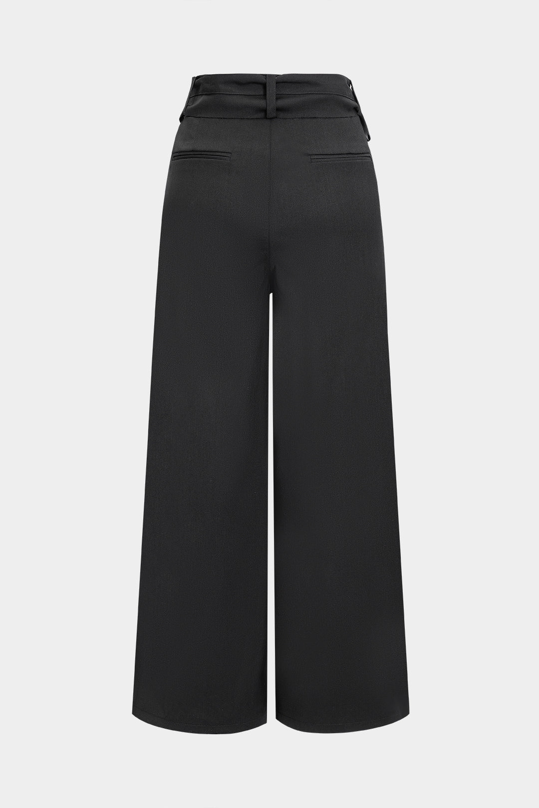 Sara - Asymmetrische broek met rechte pijp