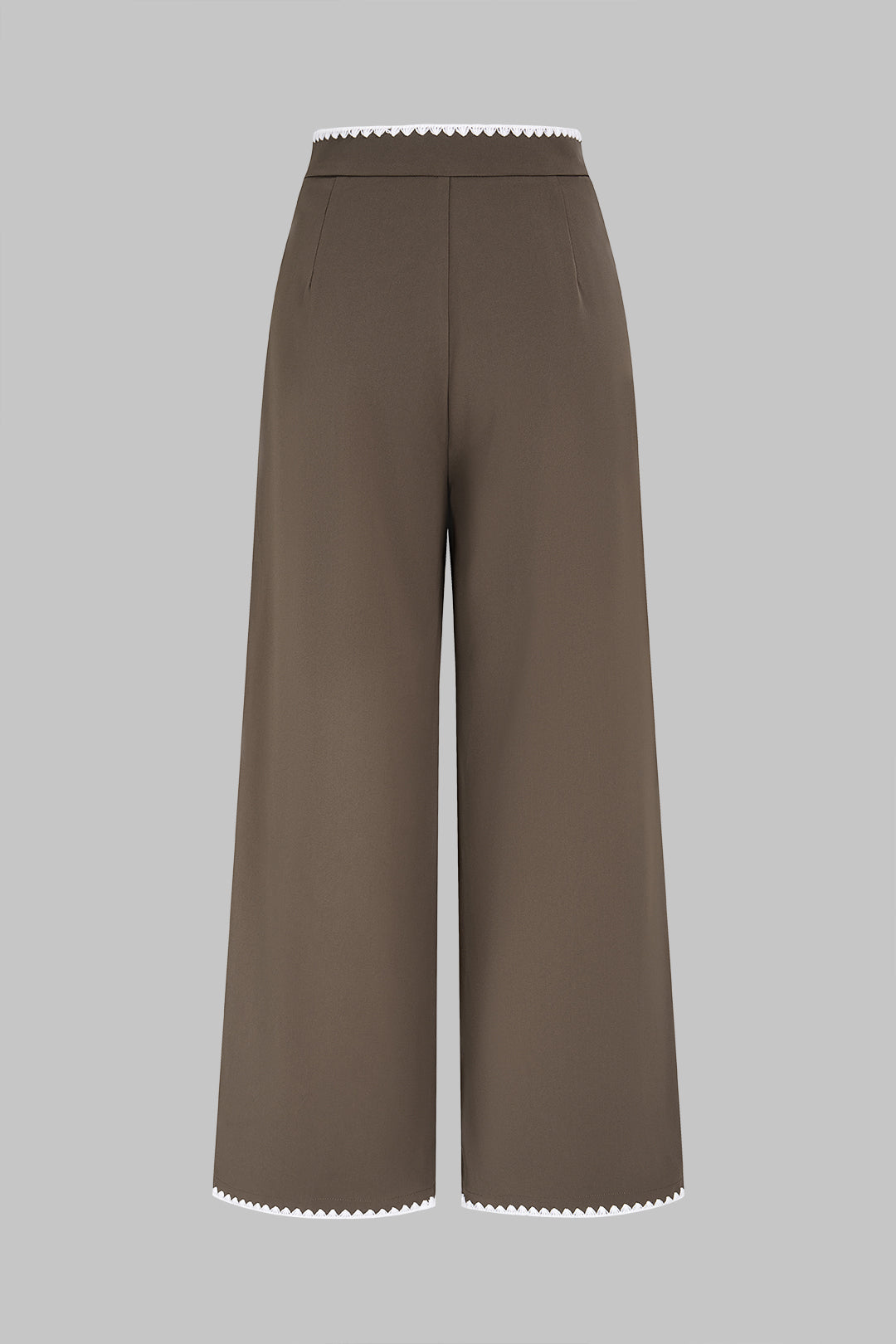 Broek met hoge taille