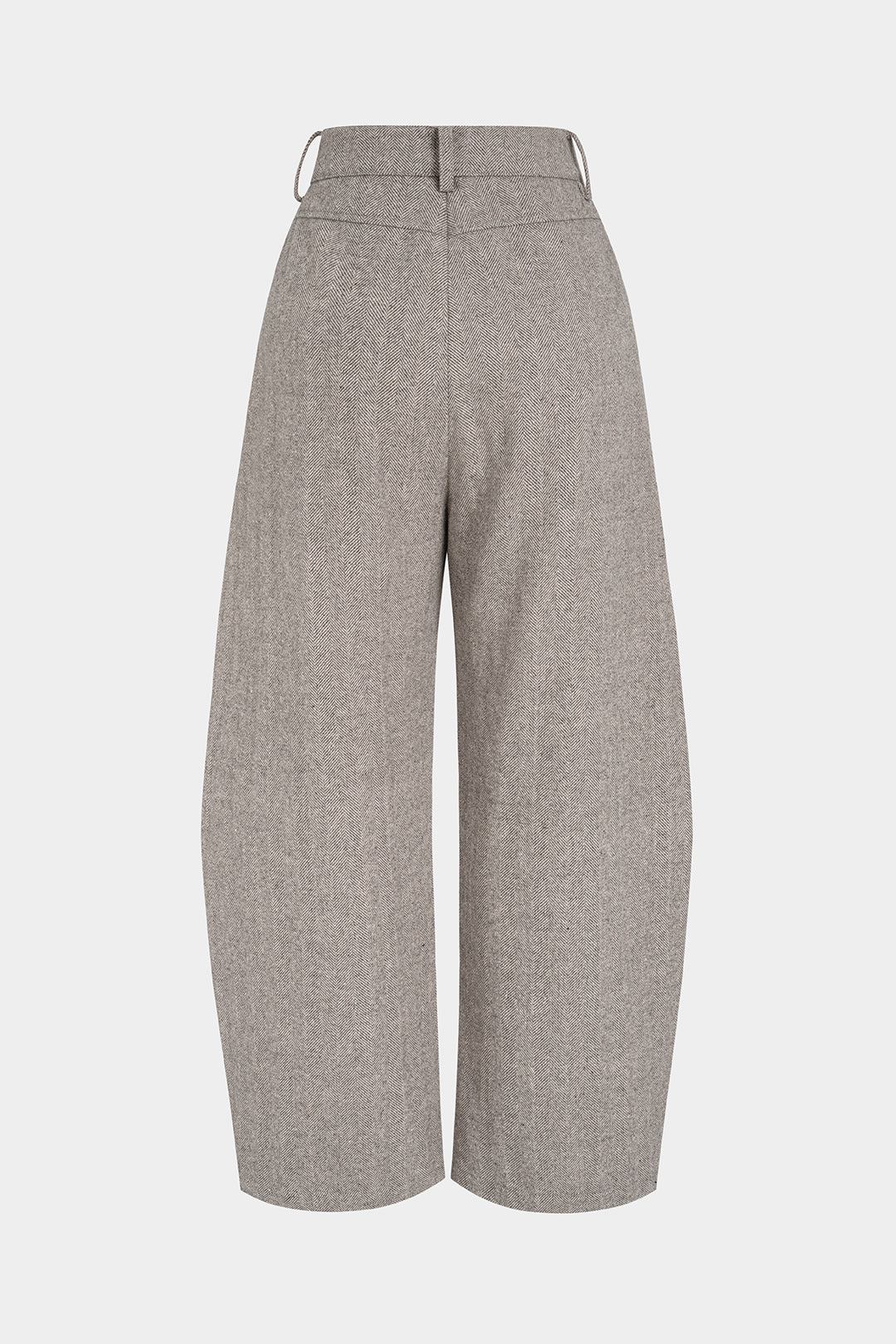 Broek met uitsnijding en zakken
