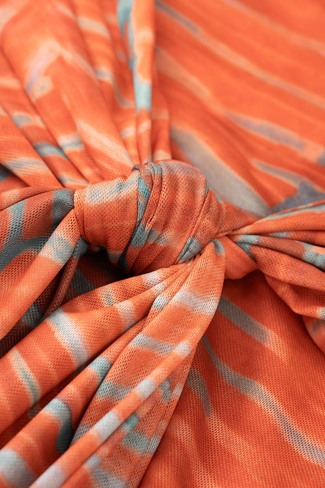 Maxijurk met drapering, watervalhals en open rug