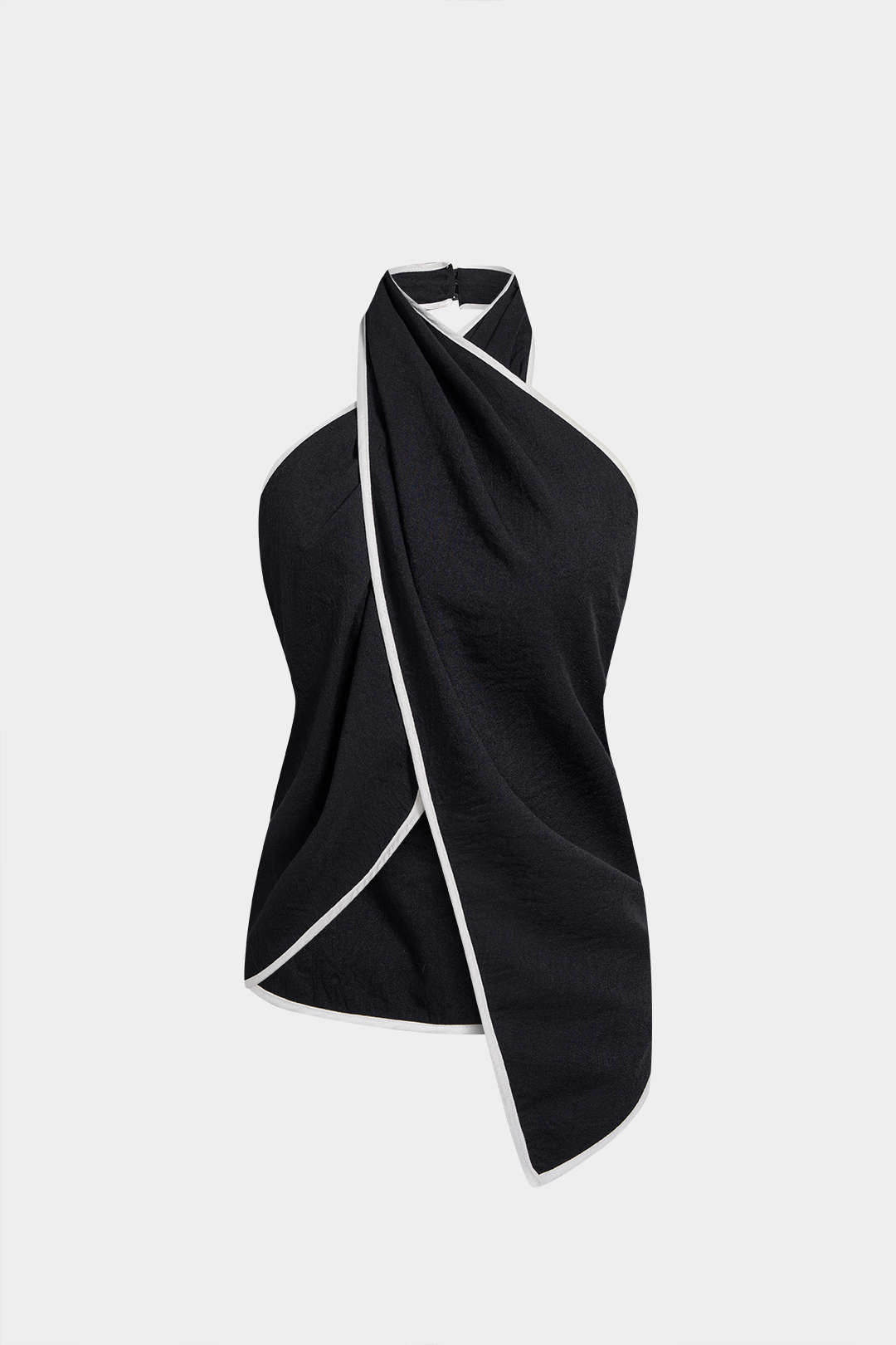Asymmetrische top met halternek