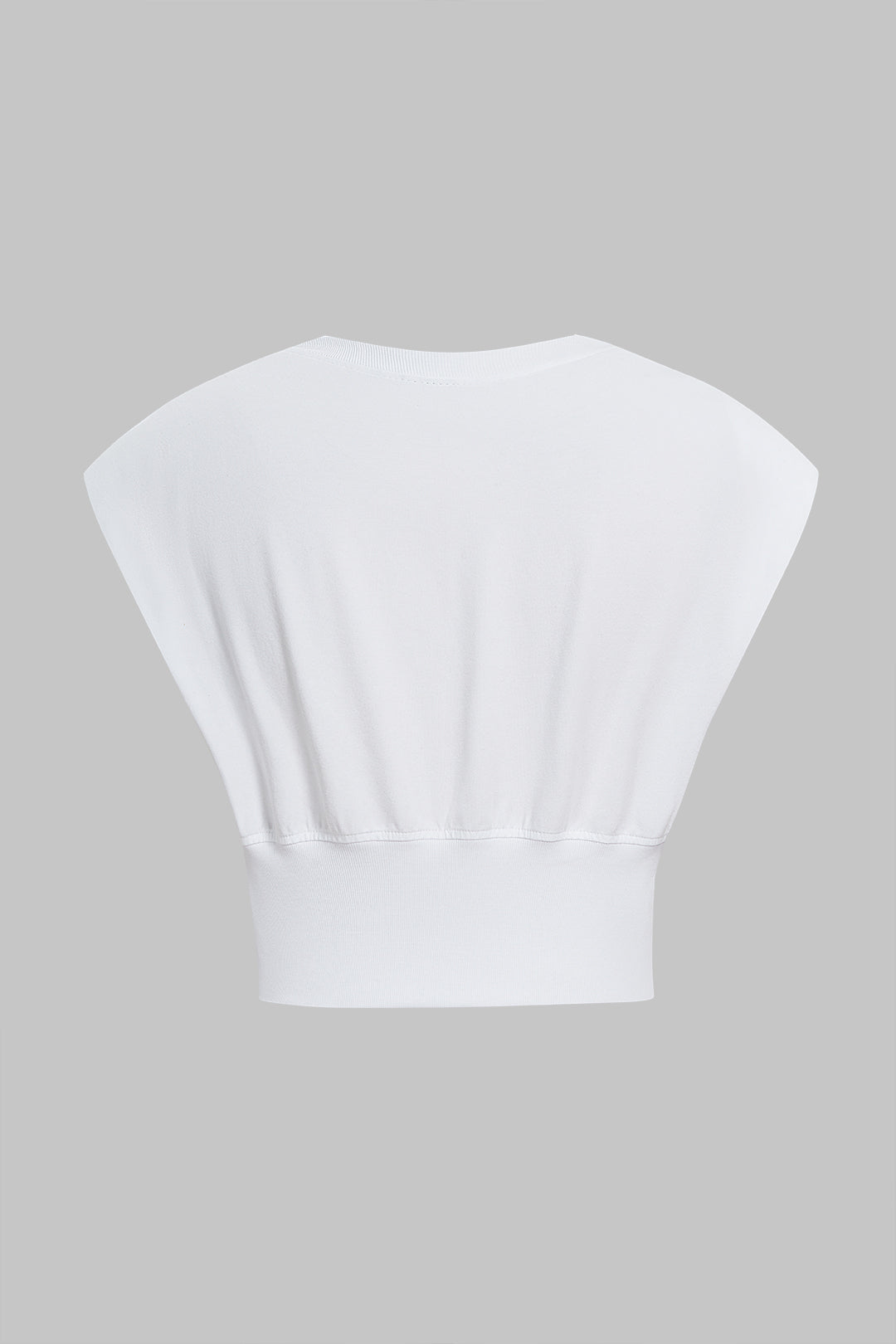 Tanktop met ronde hals