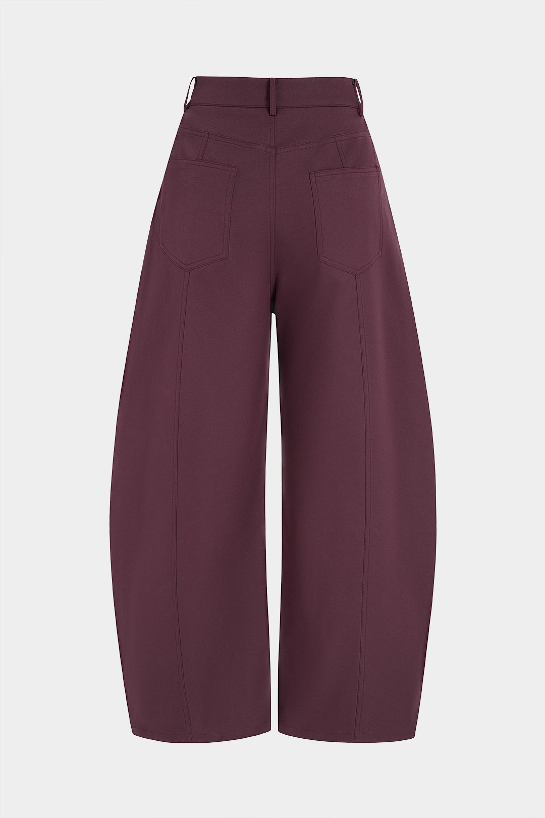 Demi - Leren-look patchwork broek