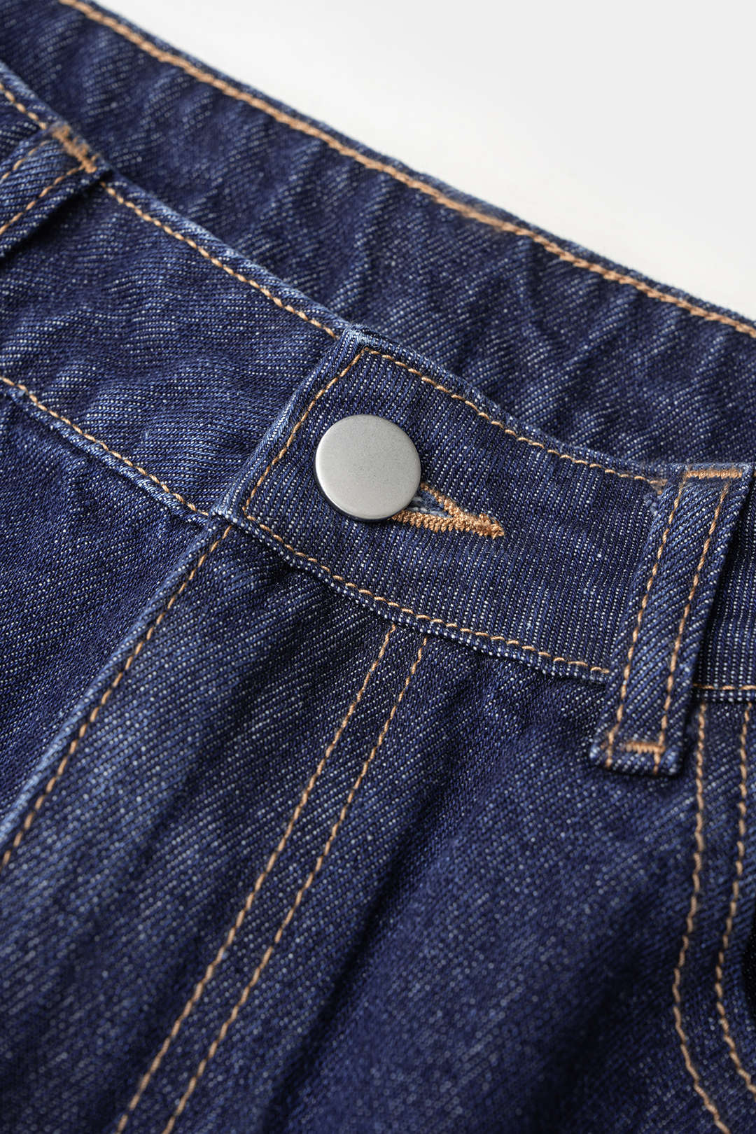 Jeans met rafelrand, hoge taille en wijde pijpen