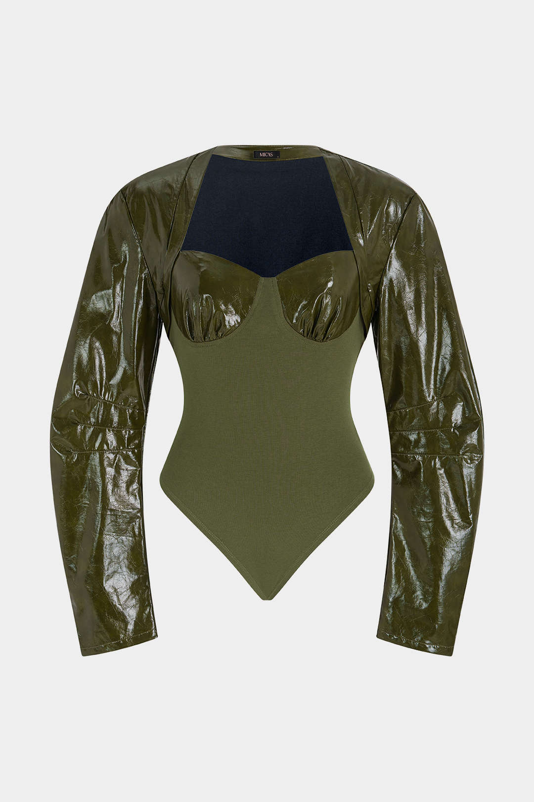 Leren-look body