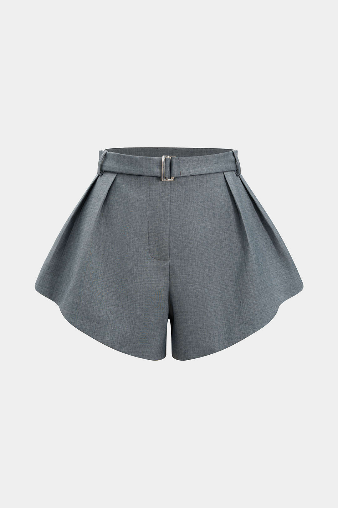 Uma - Effen short met wijde pijpen