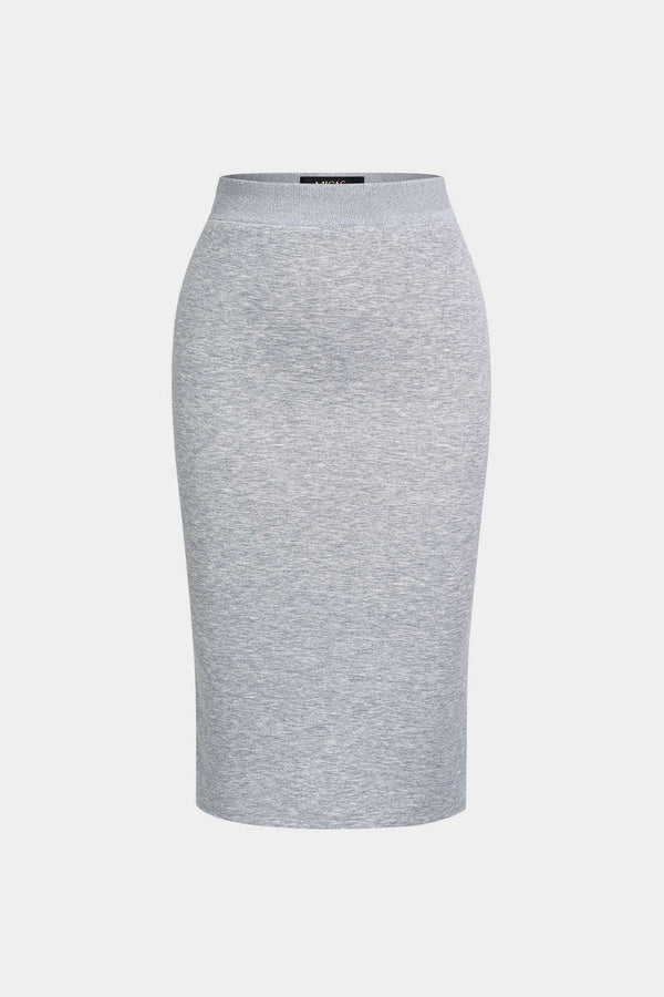 Rina - Rok met hoge taille en split