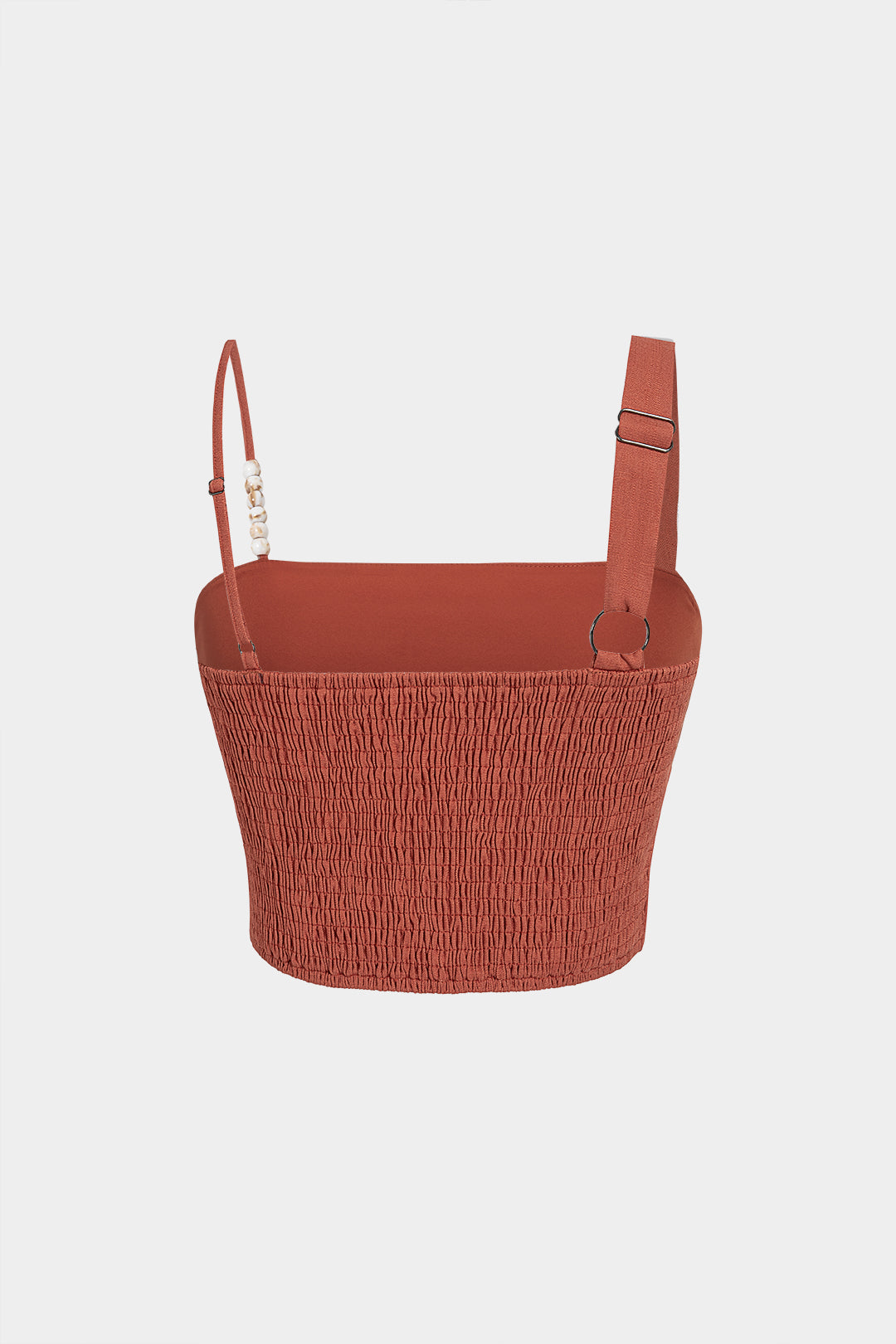 Asymmetrische top met kralen