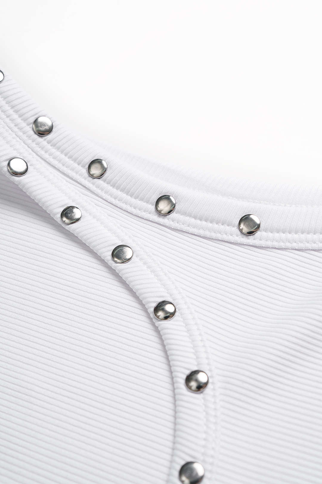 Selin - Tanktop met strass en vierkante hals