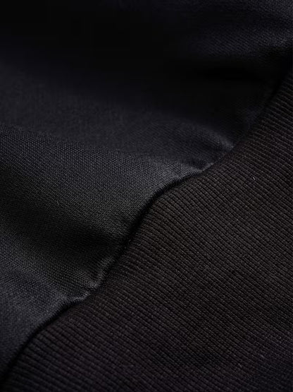 Asymmetrical Sweater with Diagonal Zipper