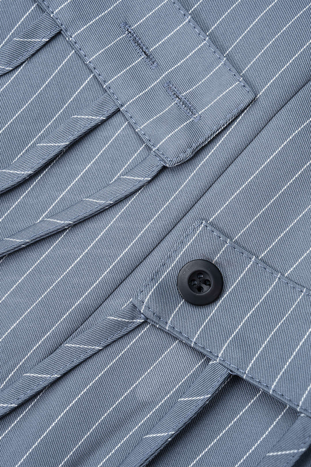 Blazer met reverskraag, franjes en ruches