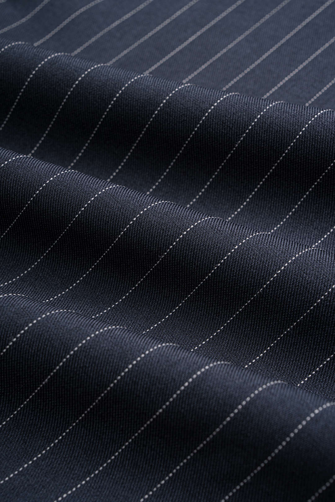 Gestreepte broek met riem en wijde pijpen