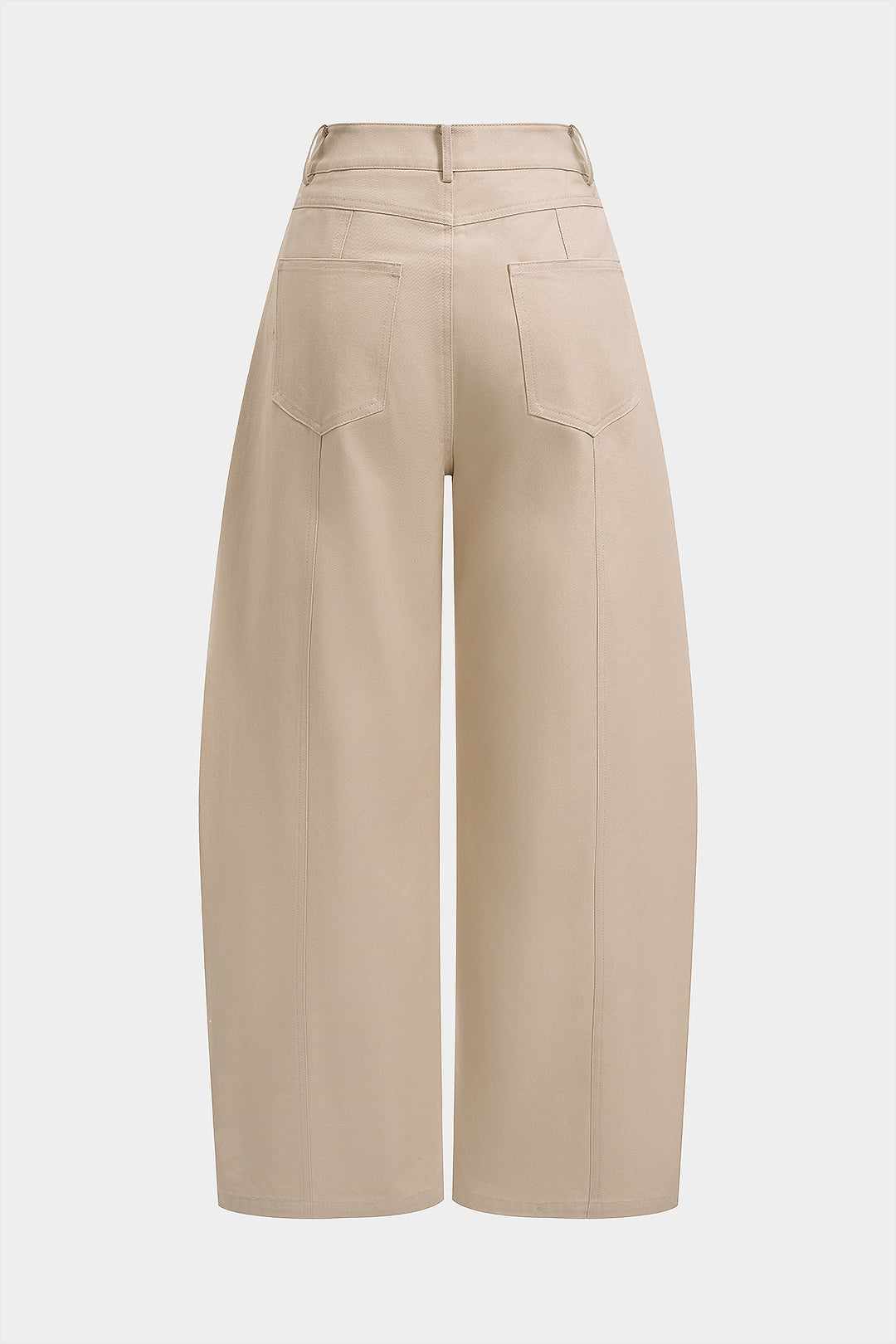 Lou - Metallic broek met knoopjes