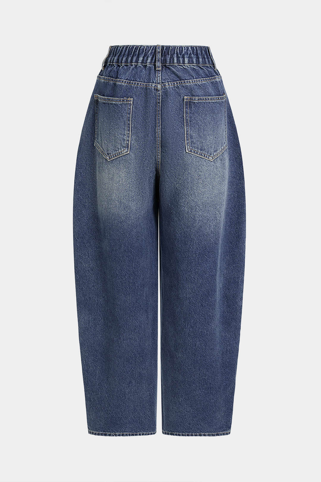 Uma - Jeans met knoopjes en wijde pijpen