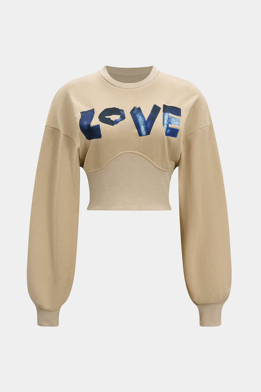 Lieke - Sweater met ronde hals en lange mouwen