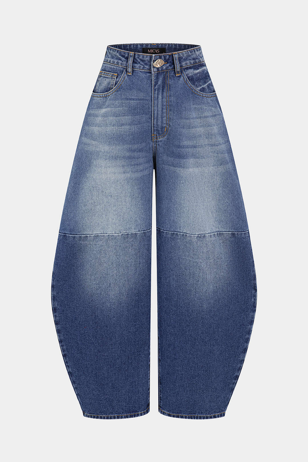 Jeans met zakken en ballonmodel