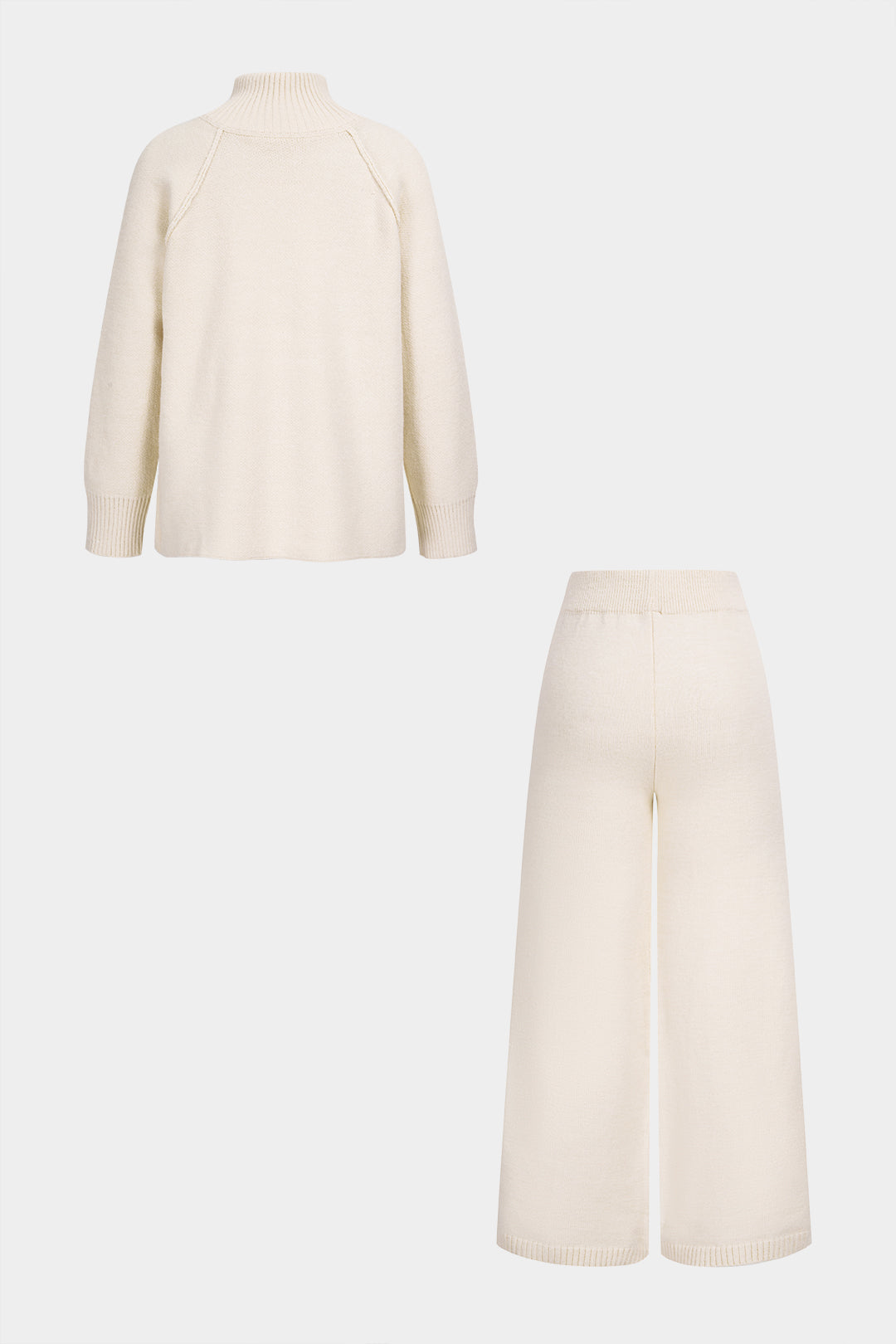 Luna - Gebreide set met vest en broek