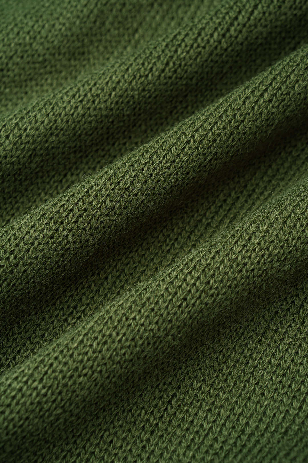 Gebreide mouwloze midijurk met franjes