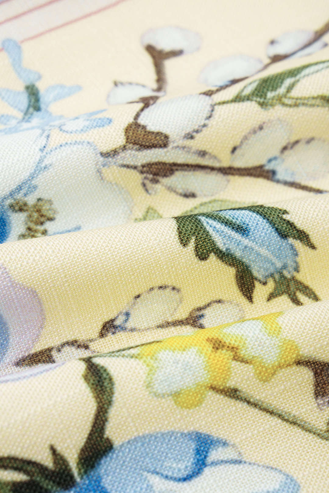 Bloemenprint short met hoge taille