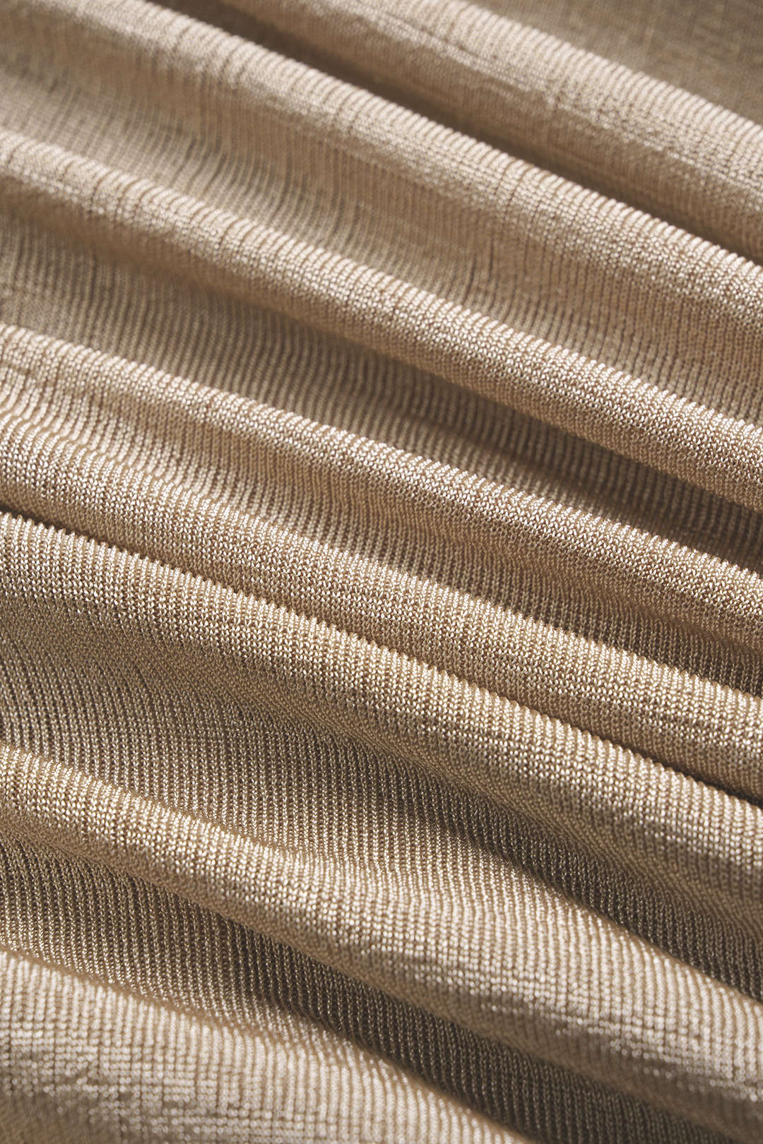 Tanktop met ronde hals, ruches en gedraaid detail