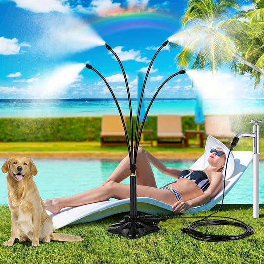 Mistara™ Cooling Patio Misting Fan – Portable