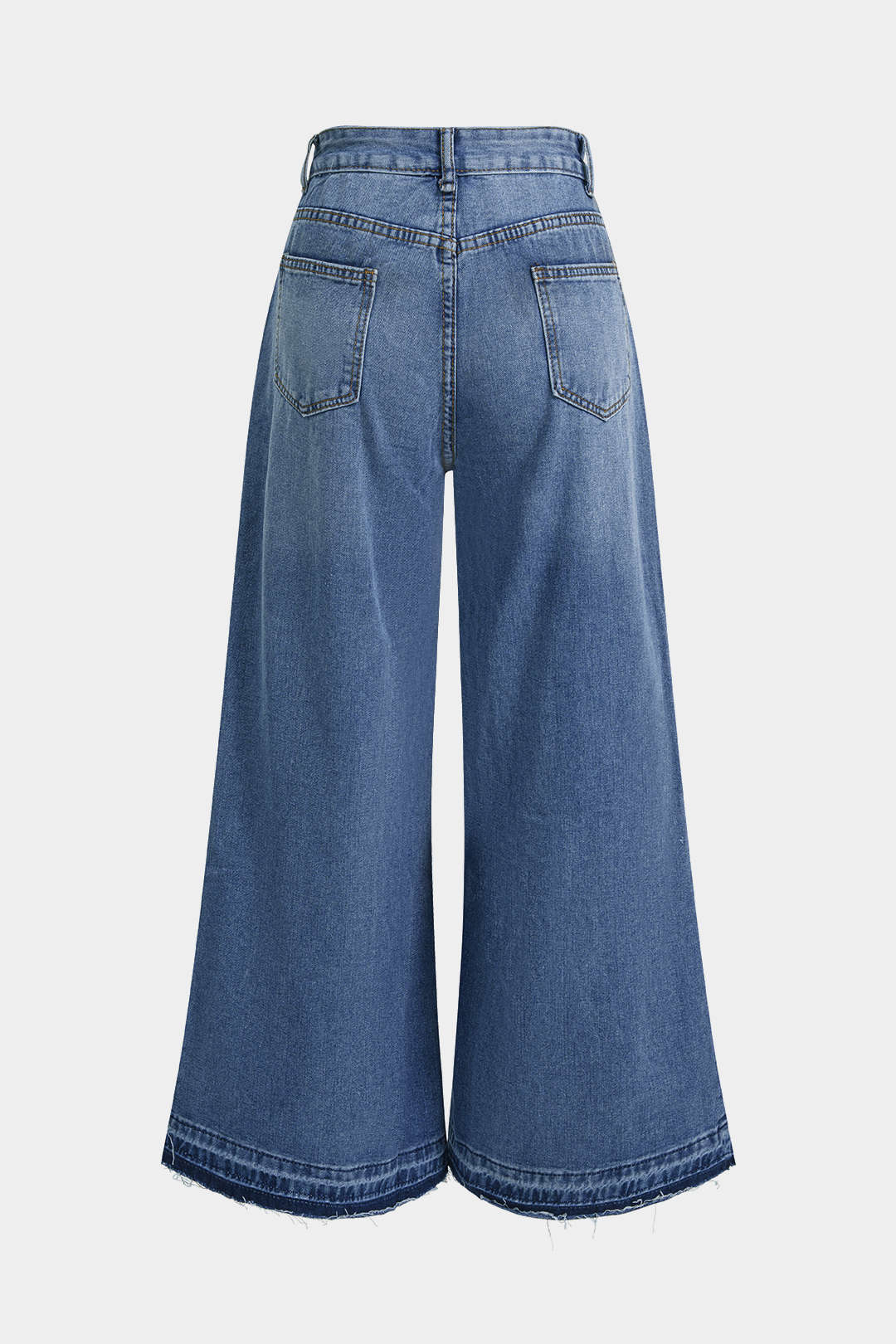 Rosa - Jeans met wijde pijpen