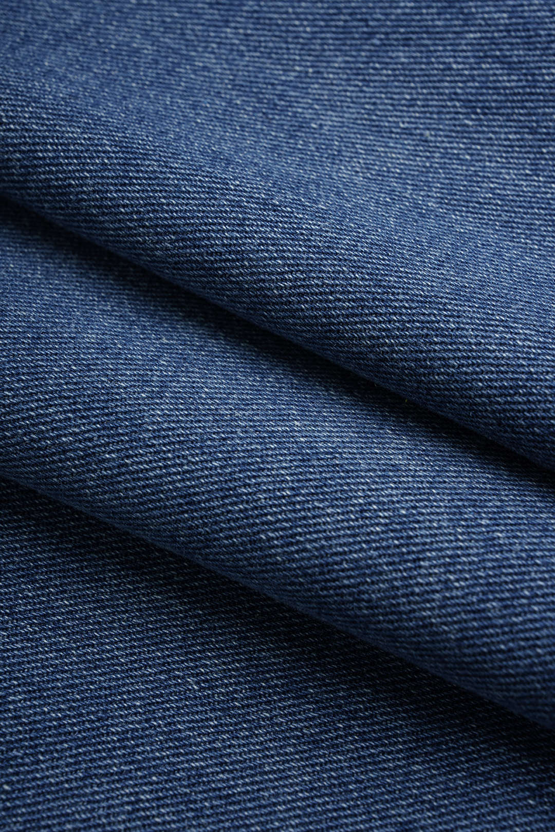 Denim rok met riem en rits