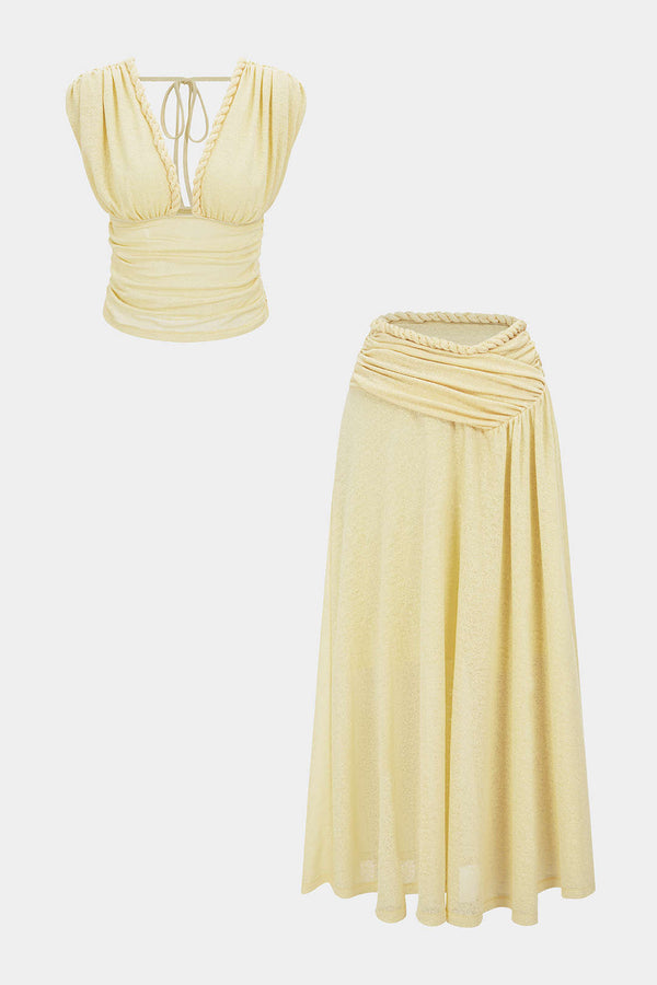 Cato - Set met tanktop en rok