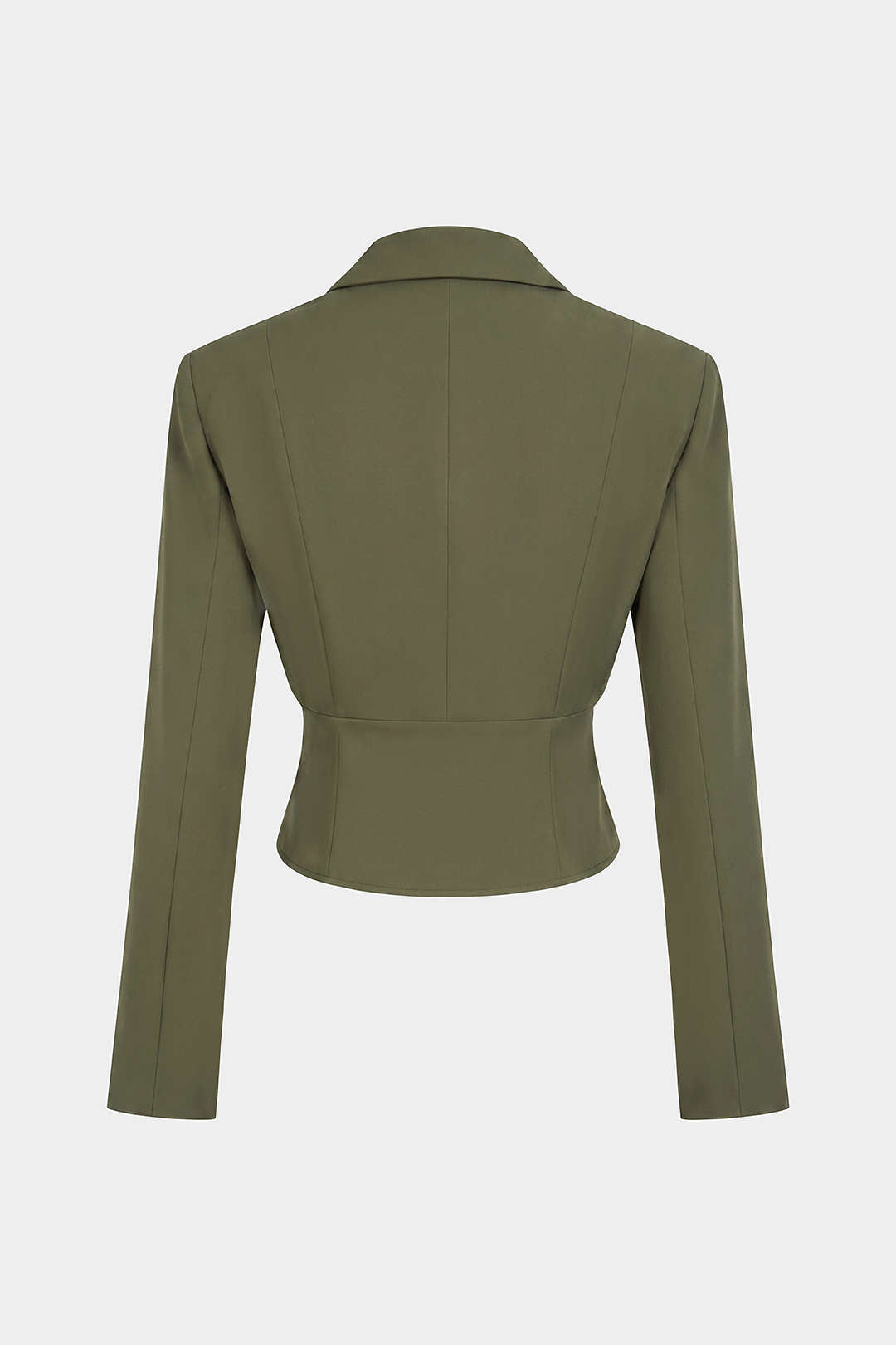 Blazer met reverskraag en strik