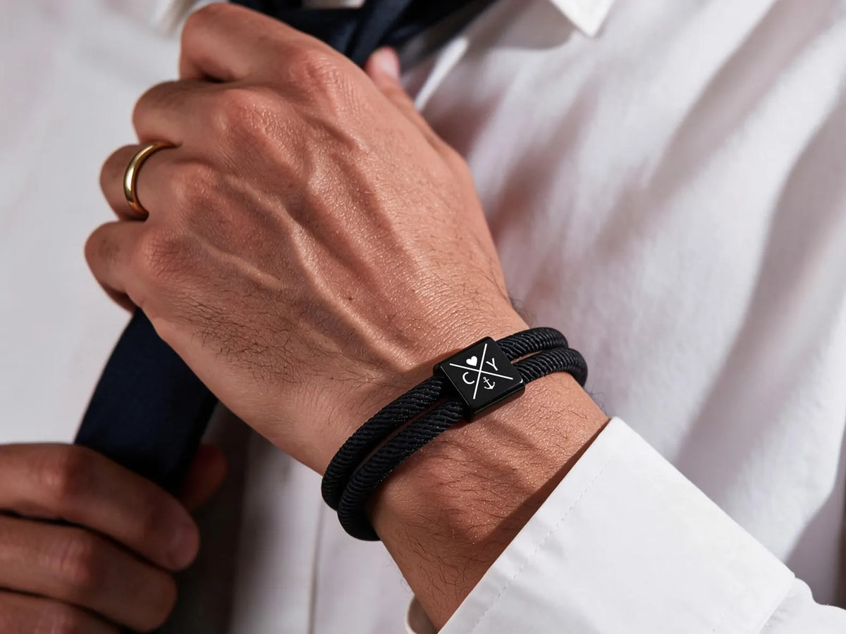 Milo – Gepersonaliseerde Herenarmband